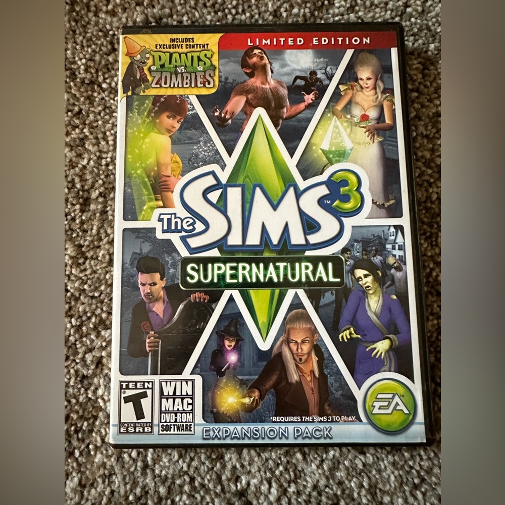 Video Games - Sims 3: Supernatural and Ambitions Exp Packs - Great Condition